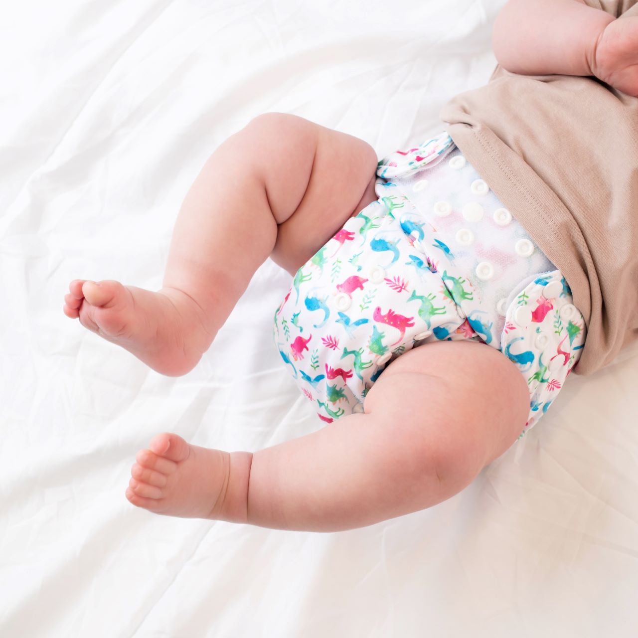 Beginner Reusable Cloth Nappy Set (w/Pod) | Akoi There