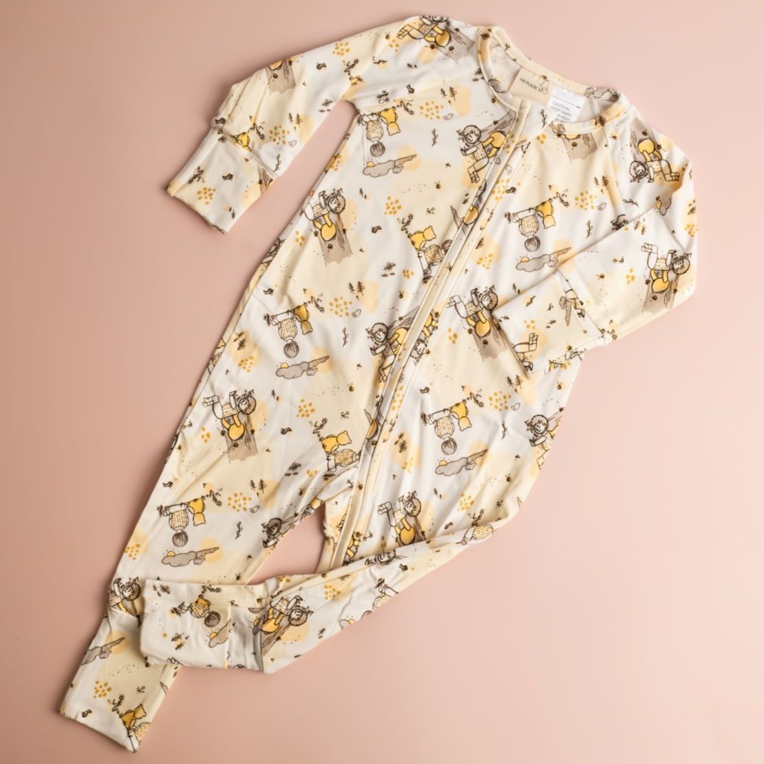 Bamboo Romper (Bootysuit) V3.0 | 100 Acre Woods (Long)