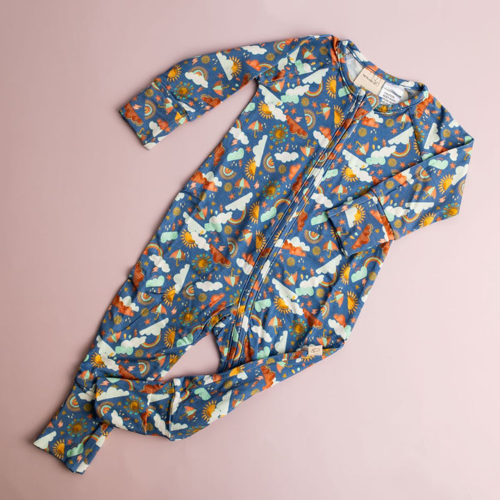 Bootysuits | Zip-Up Onesie with Space for Cloth Nappies