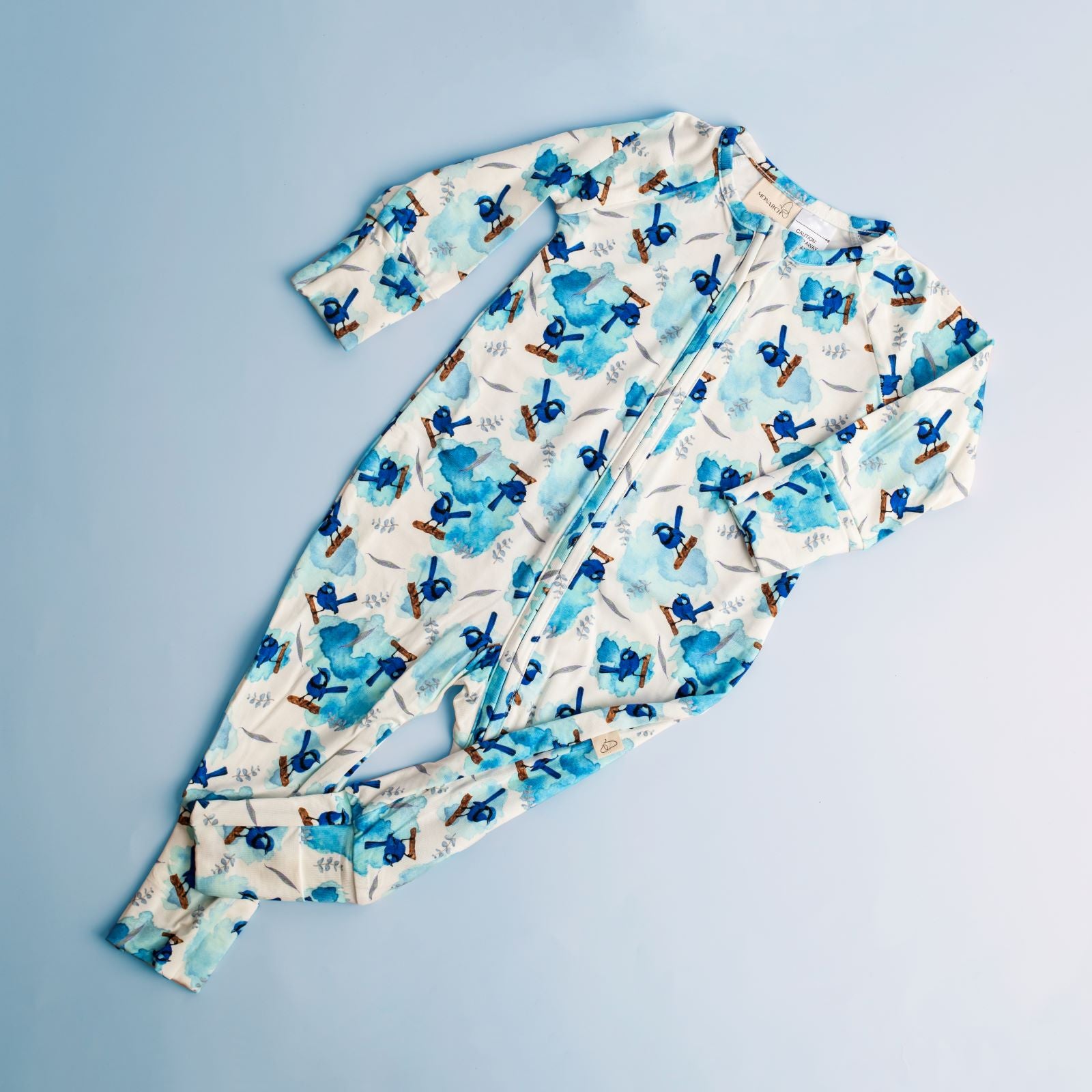 Bamboo Romper (Bootysuit) V3.0 | Raining Wren (Long)