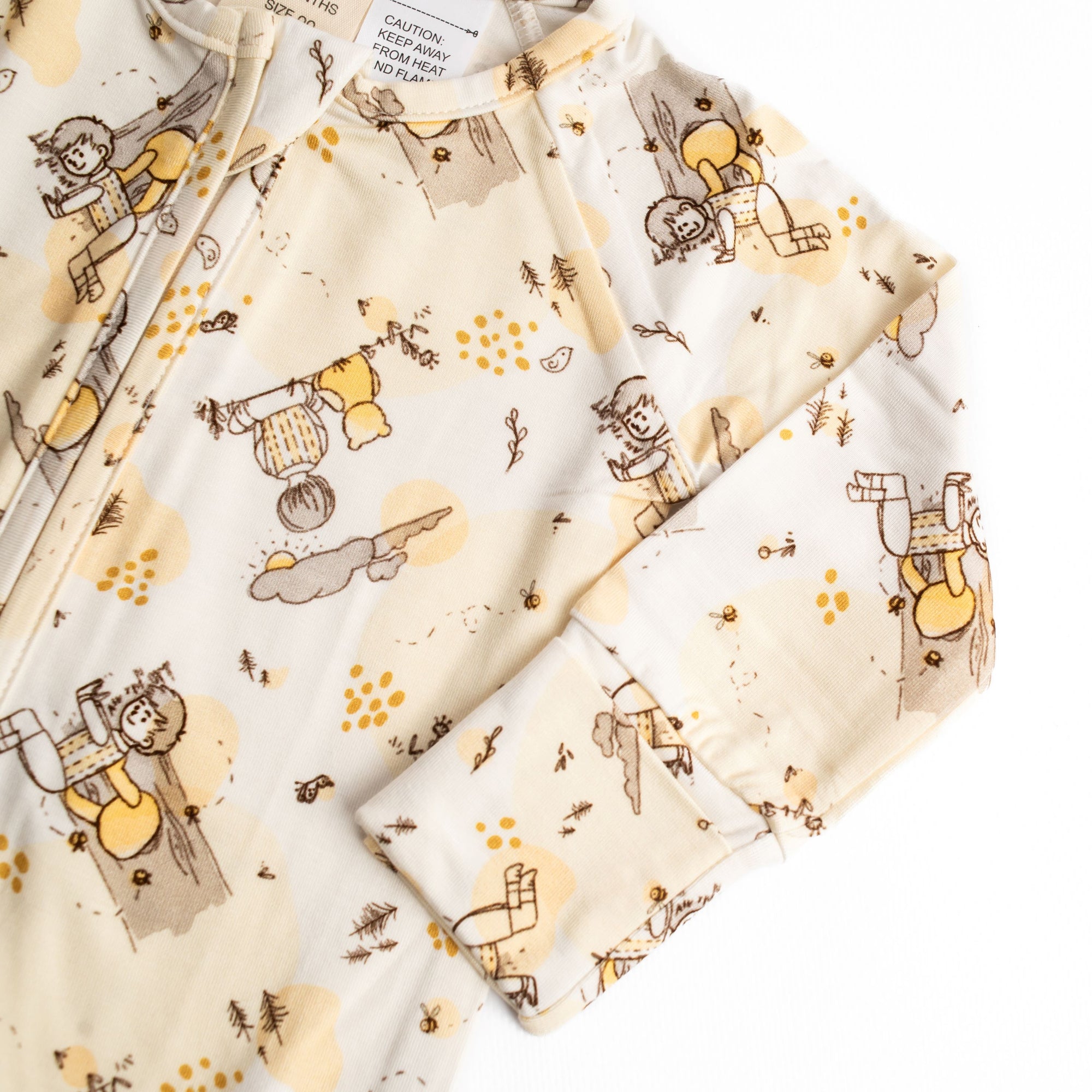 Bamboo Romper (Bootysuit) V3.0 | 100 Acre Woods (Long)