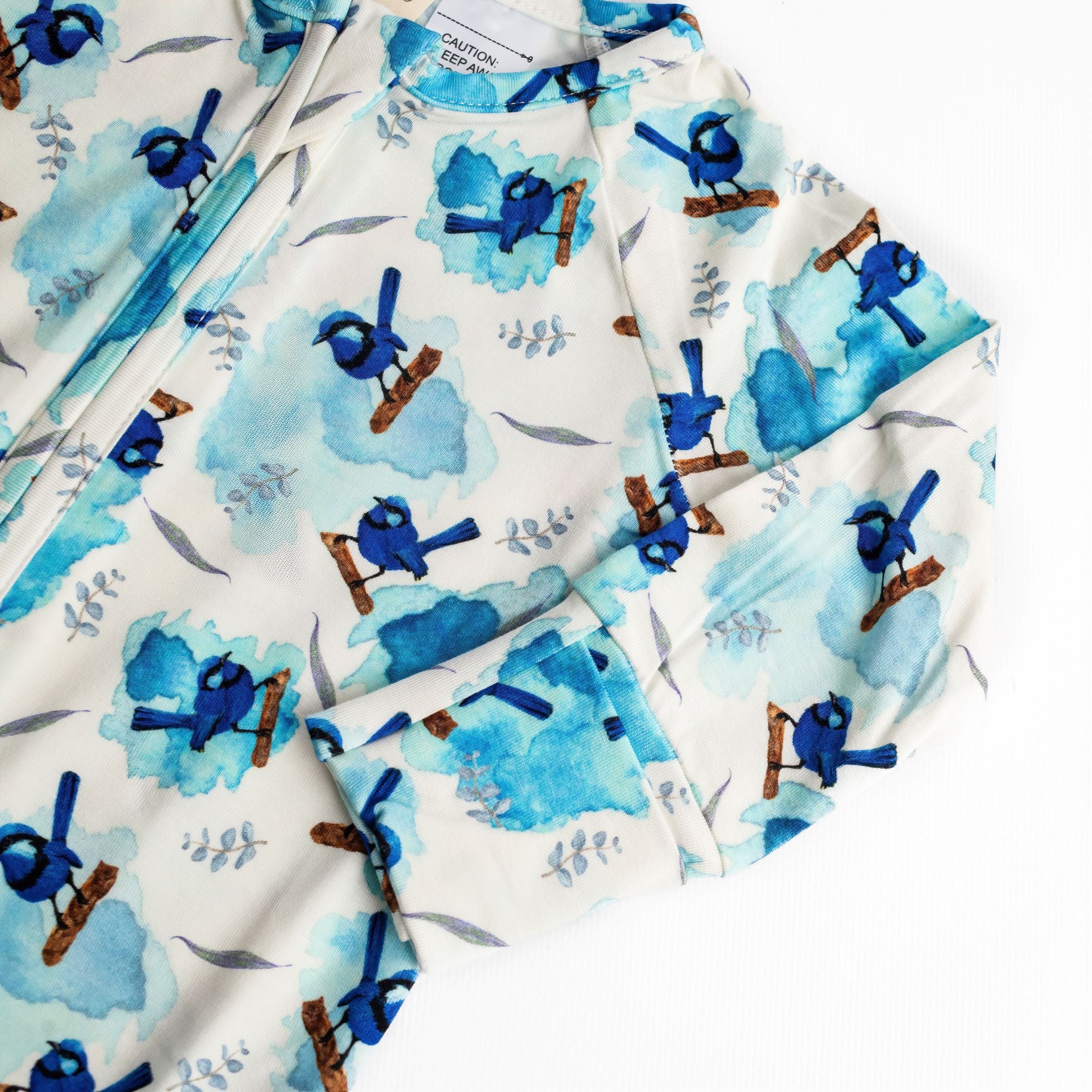 Bamboo Romper (Bootysuit) V3.0 | Raining Wren (Long)