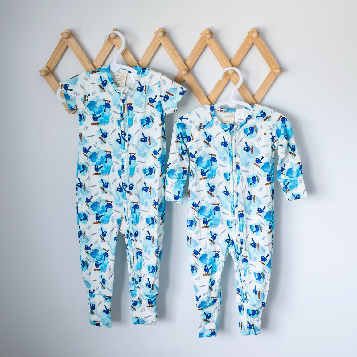 Bamboo Romper (Bootysuit) V3.0 | Raining Wren (Long)