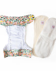 Classic Reusable Cloth Nappy 1.0 | Flora Familia - Monarch