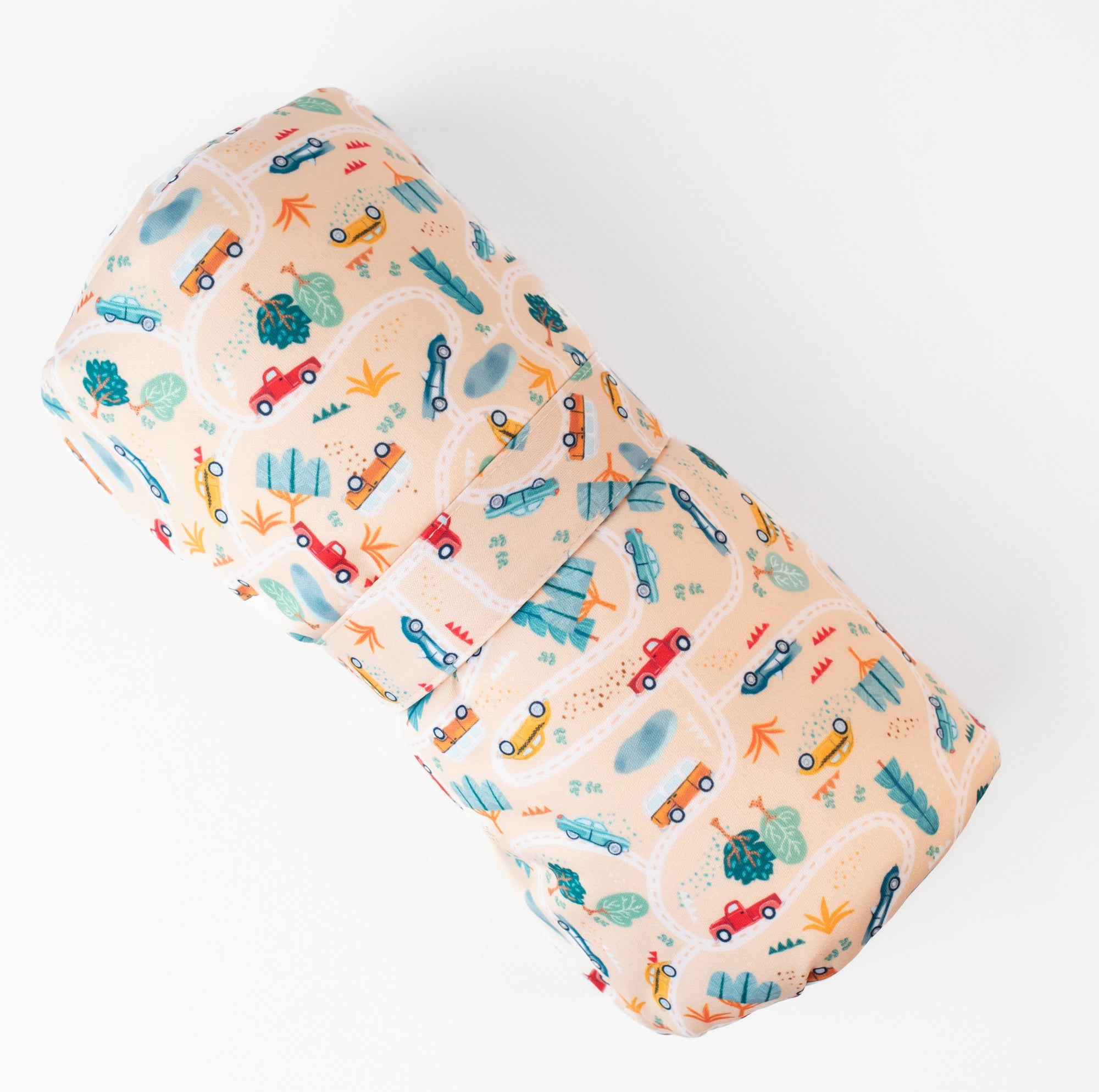 Wipe-Clean Change Mat | On The Road (Butter)