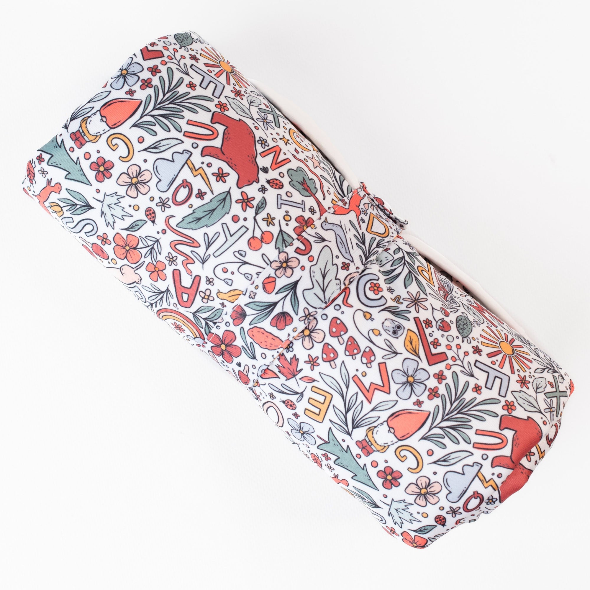 Wipe-Clean Change Mat | Woodland Alphabet