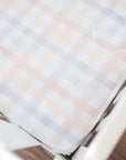 [SECONDS] No-Leak Fitted Sheet | Spring Gingham