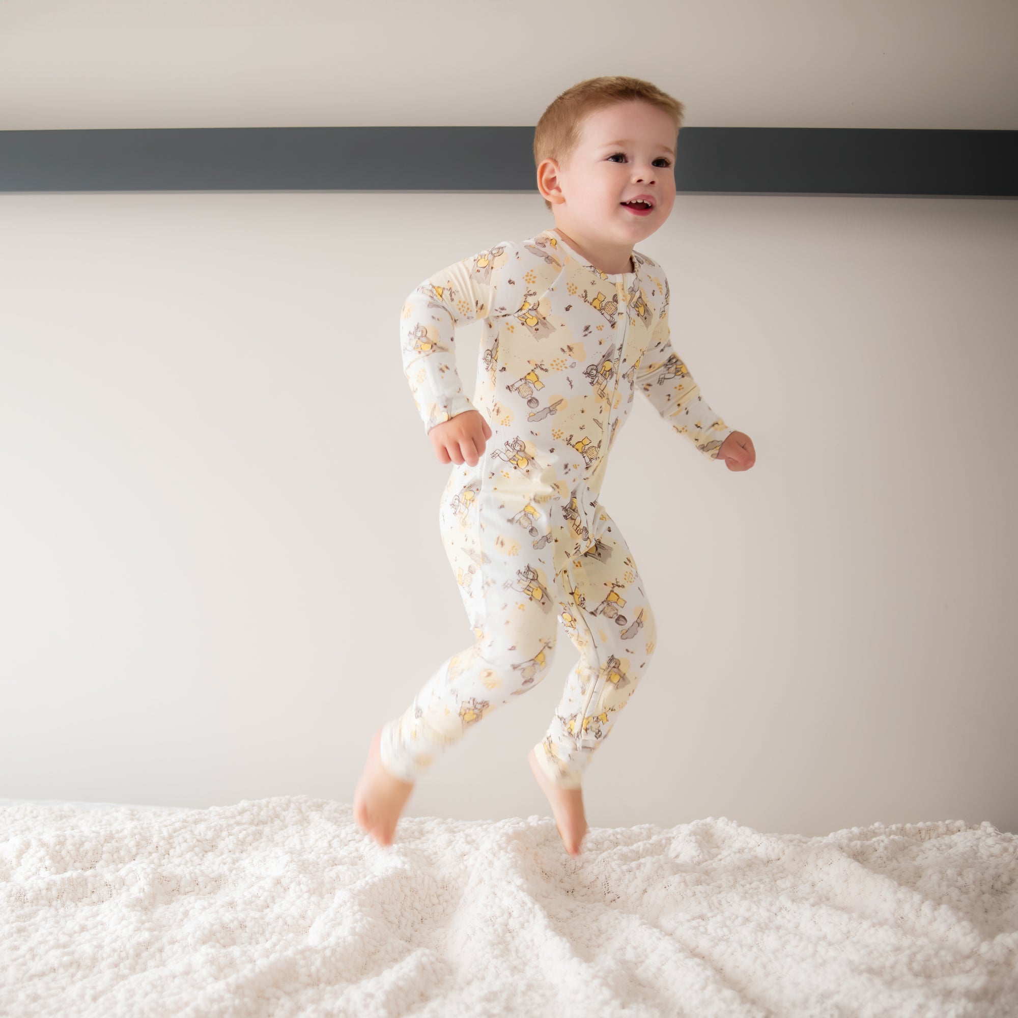 Bamboo Romper (Bootysuit) V3.0 | 100 Acre Woods (Long)