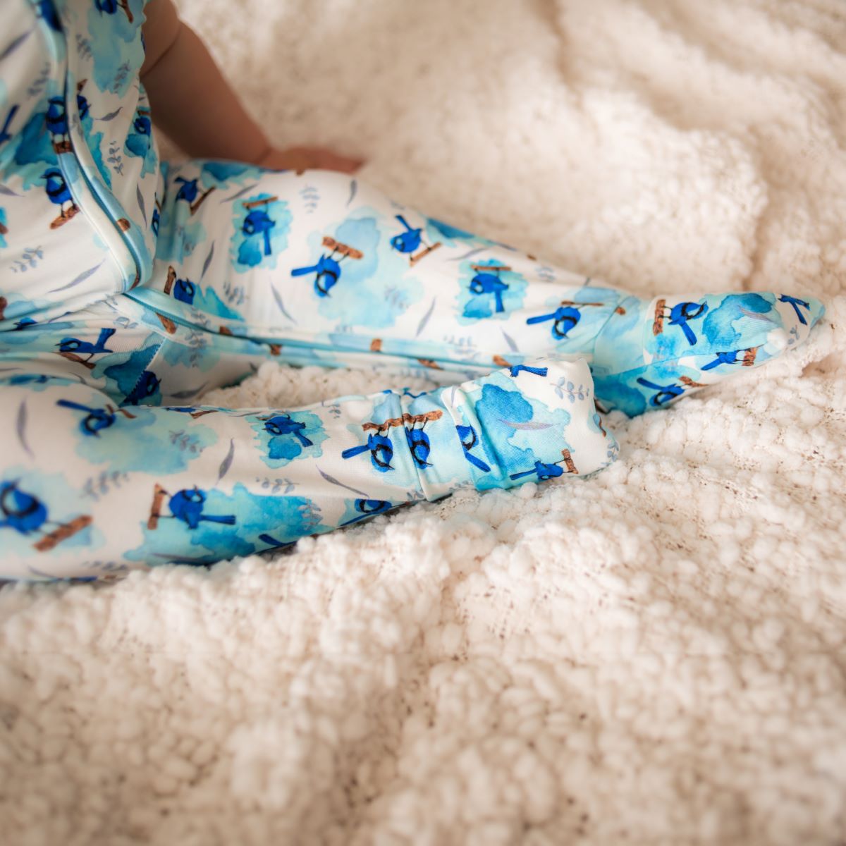 Bamboo Romper (Bootysuit) V3.0 | Raining Wren (Long)