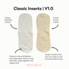 Classic | Hemp & Bamboo Fleece Inserts