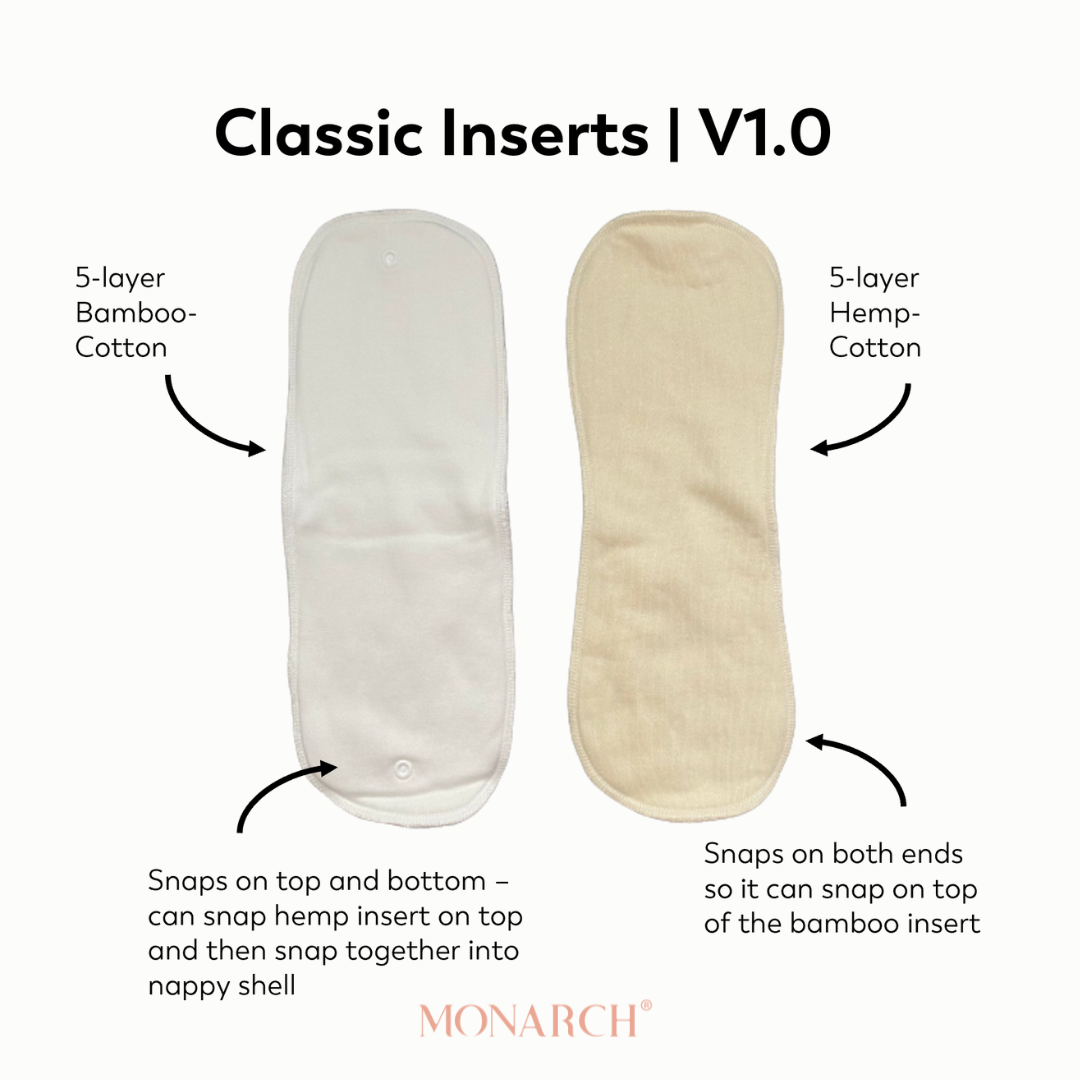 Classic Reusable Cloth Nappy V1.0 | Ocean Meadow