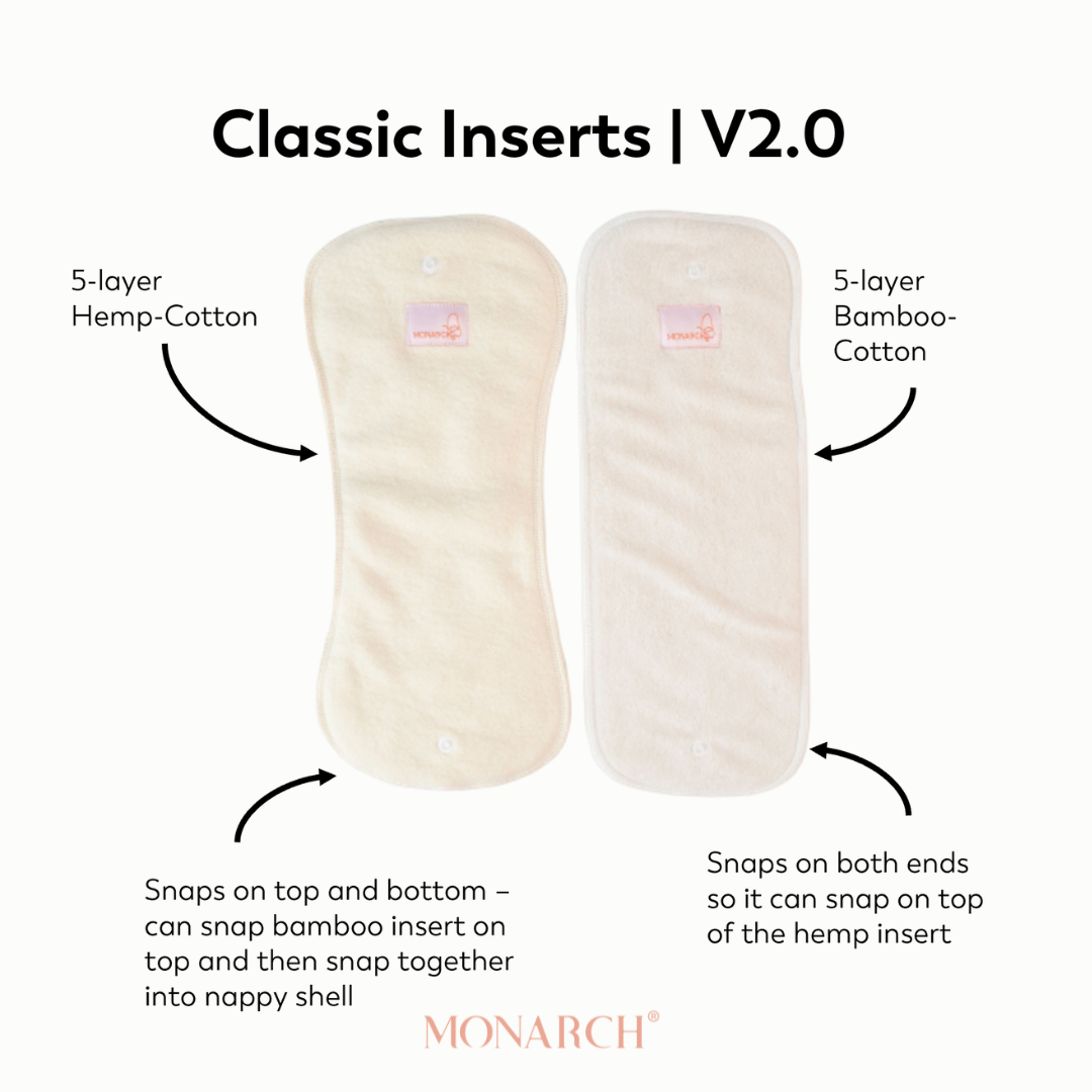 Classic Reusable Cloth Nappy V2.0 | Sea-nery