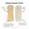 Classic Reusable Cloth Nappy V2.0 | Haku & Friends