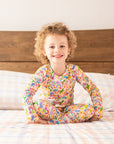 Kids Bamboo Pyjamas | Down Under (Cream)