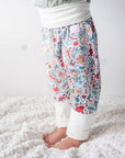 Grow-With-Me Cozy Pants | Woodland Alphabet