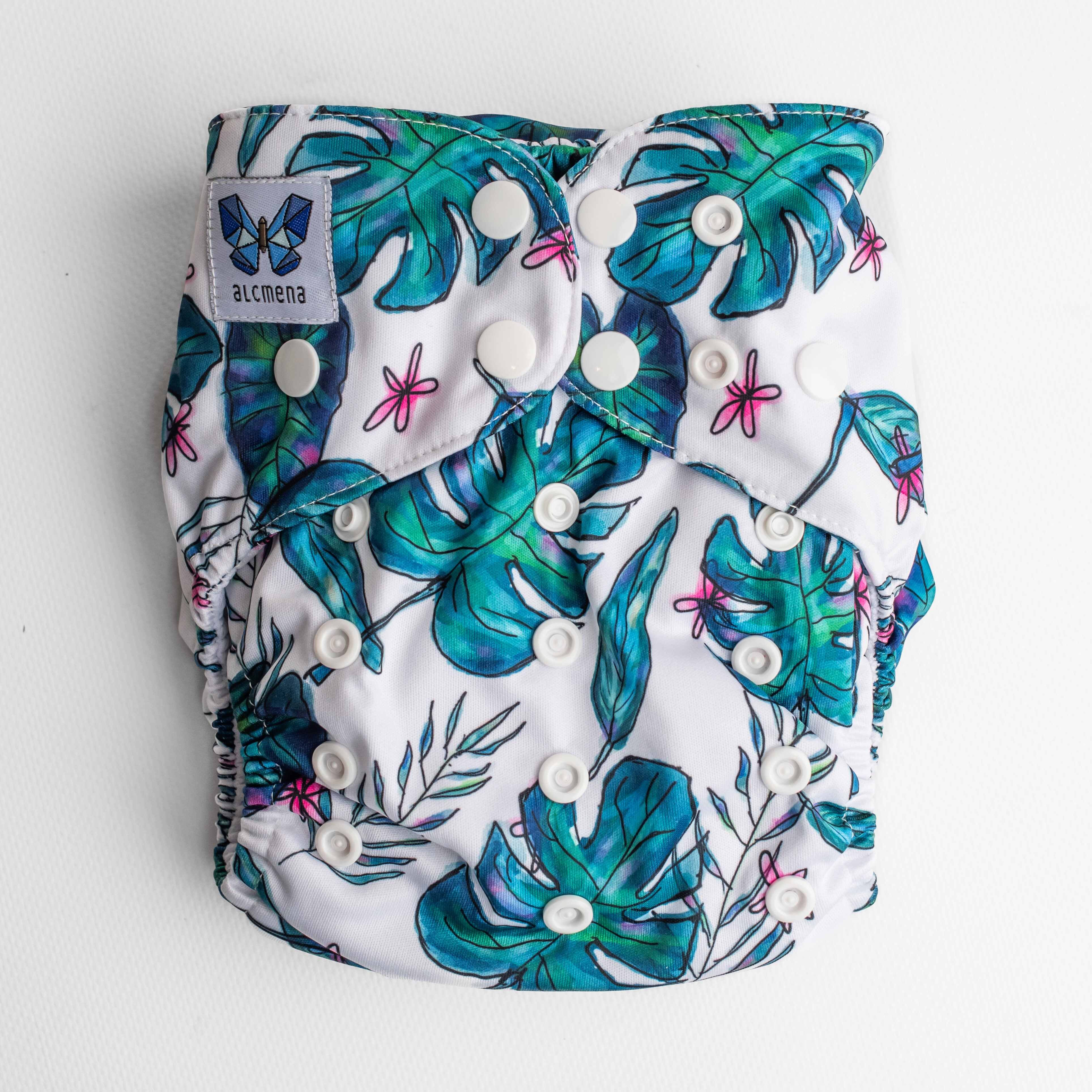 Classic Reusable Cloth Nappy V1.0 | Jungle Fern