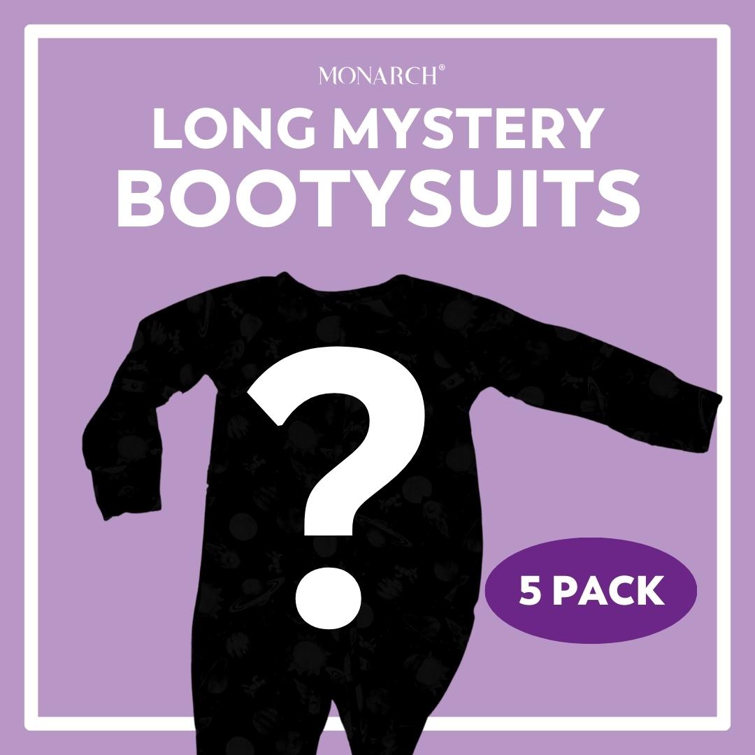 Bamboo Romper (Bootysuit) Bundle | Mystery Print - Long Sleeved