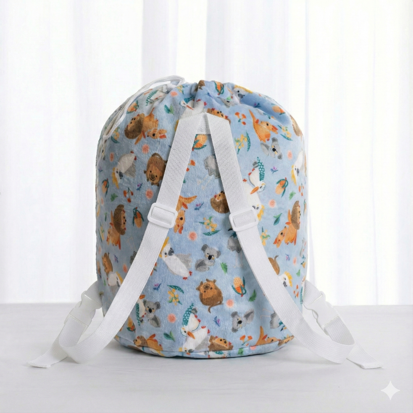 Toddler Nap Sack | True Blue