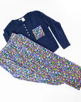 Adults Bamboo Pyjamas | Down Under (Navy)