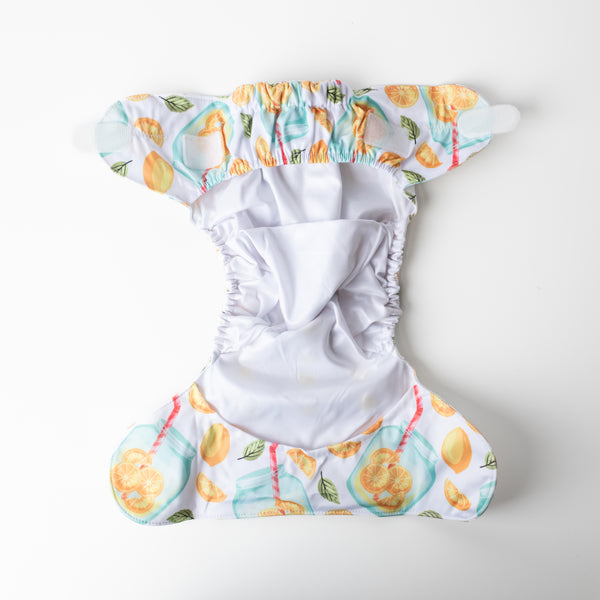 Ultimate Wipeable Cloth Nappy | Lemon Squeezy - Monarch