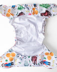 Ultimate Wipeable Cloth Nappy | Anything Grows - Monarch