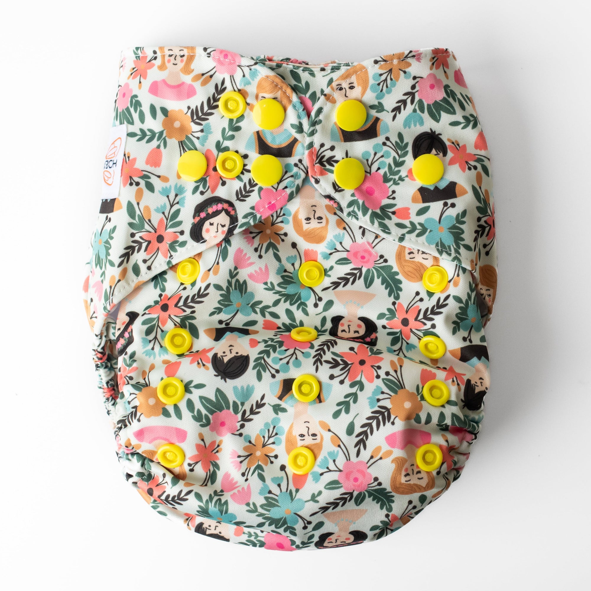 Ultimate Wipeable Cloth Nappy | Flora Familia - Monarch