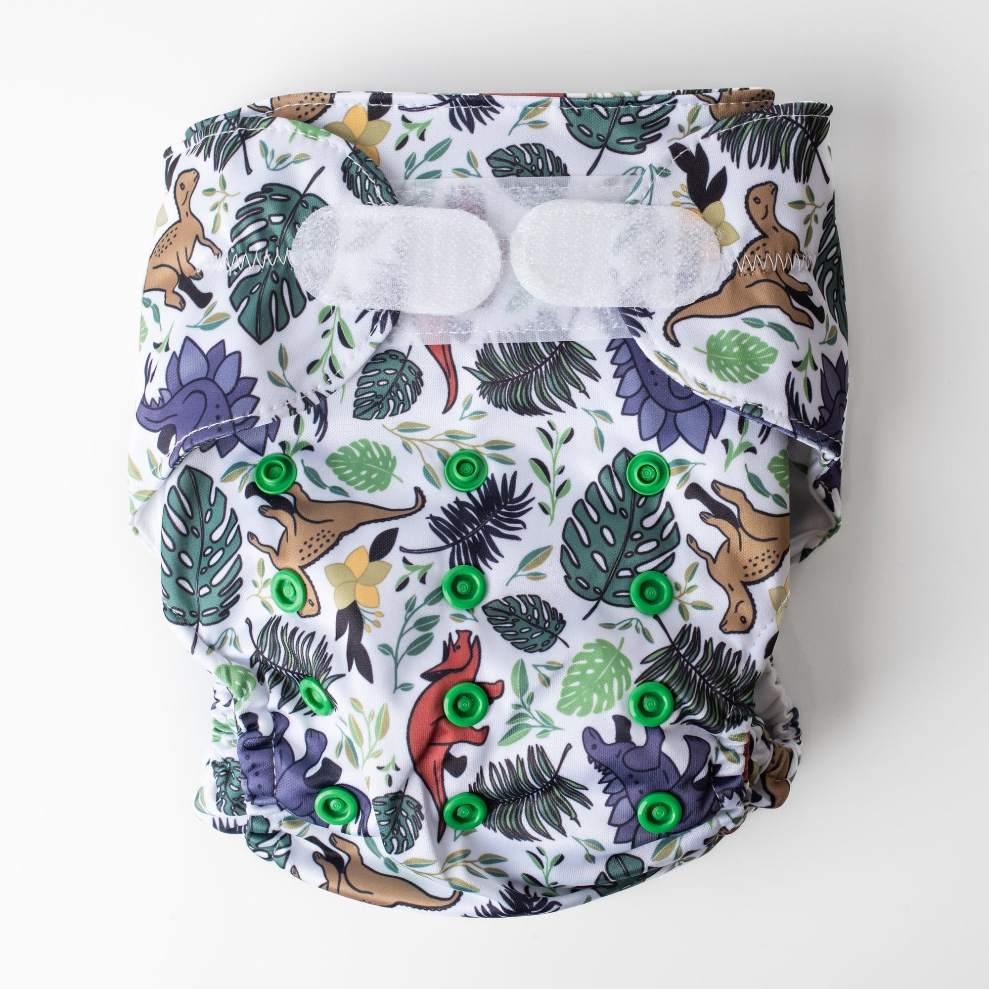 Ultimate Wipeable Cloth Nappy | Prehistoric - Monarch