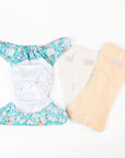 Ultimate Wipeable Cloth Nappy (Deluxe) | Bubba Tea(l)