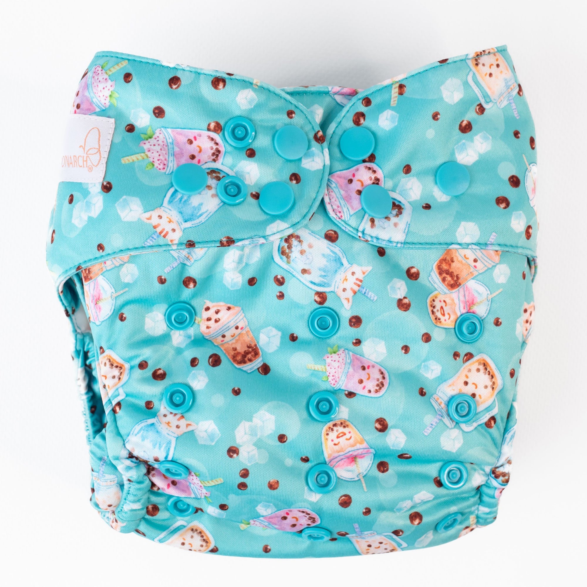 Ultimate Wipeable Cloth Nappy (Deluxe) | Bubba Tea(l)