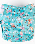 Ultimate Wipeable Cloth Nappy (Deluxe) | Bubba Tea(l)