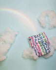 Alcmena | V1.5 Reusable Pocket Nappy | Rainbow Realm - Monarch