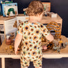 Bamboo Romper (Bootysuit) 3.0 | Sunny Daze - Monarch