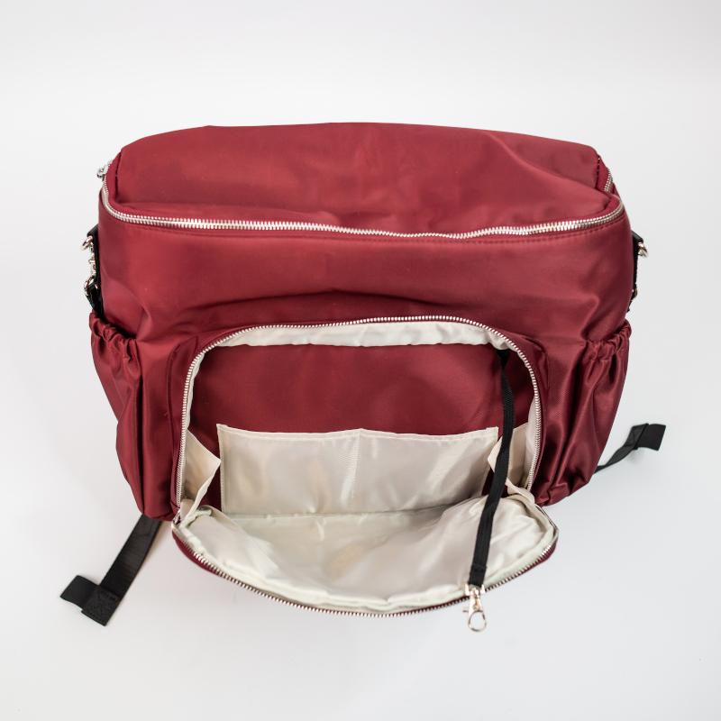 [SECONDS] 4-in-1 Nappy Backpack | Mulberry - Monarch