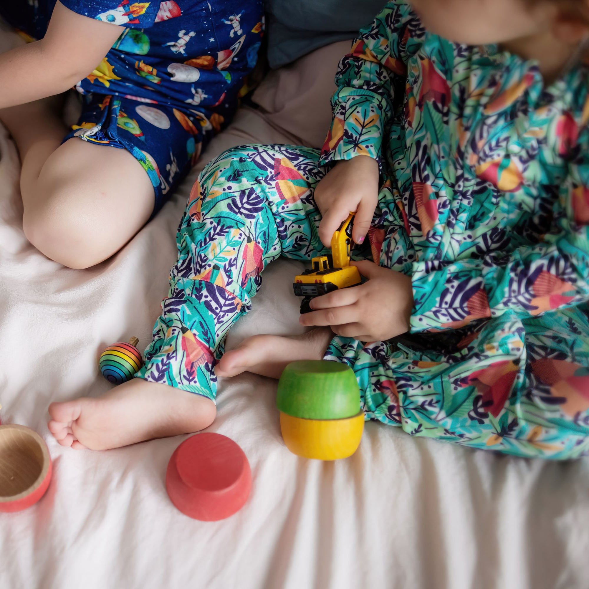 Bamboo Romper (Bootysuit) 3.0 | Holy Moth Balls! - Long and Short Sleeved - Monarch