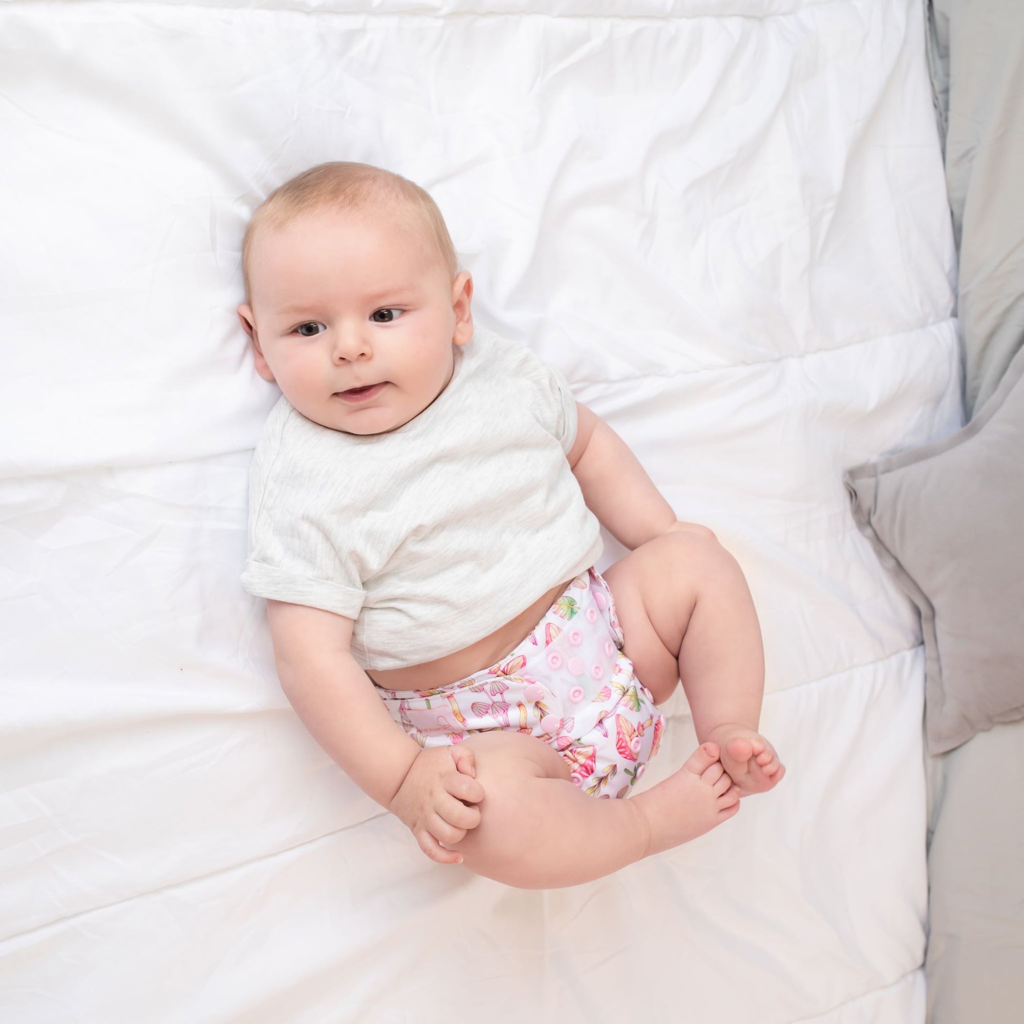 Beginners Nappy | Pink Turdstools - Monarch