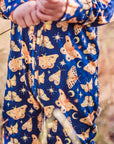 Bamboo Romper (Bootysuit) 2.0 | Nightlight - Long Sleeved - Monarch