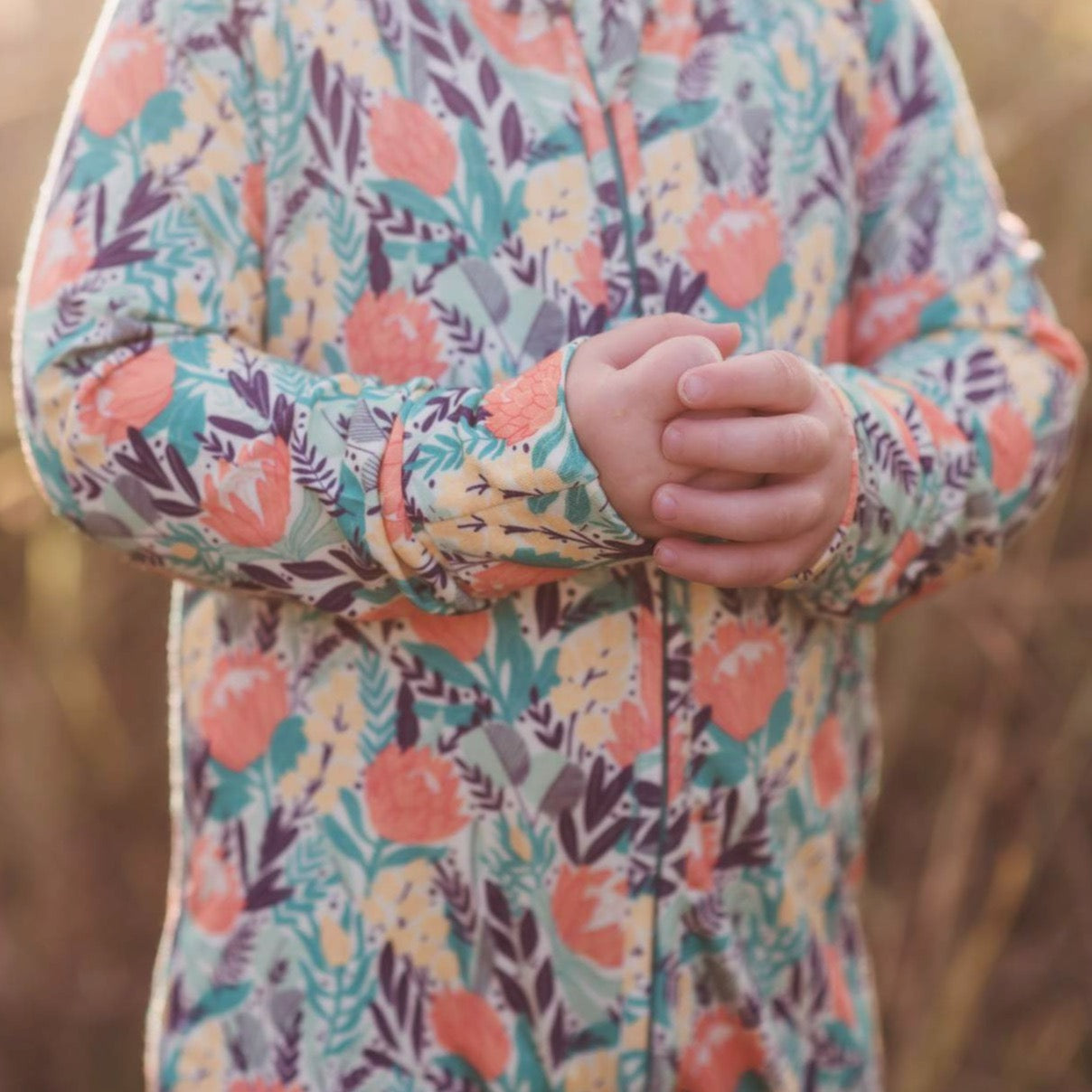 Bamboo Romper (Bootysuit) 2.0 | Imaginatives - Long Sleeved - Monarch