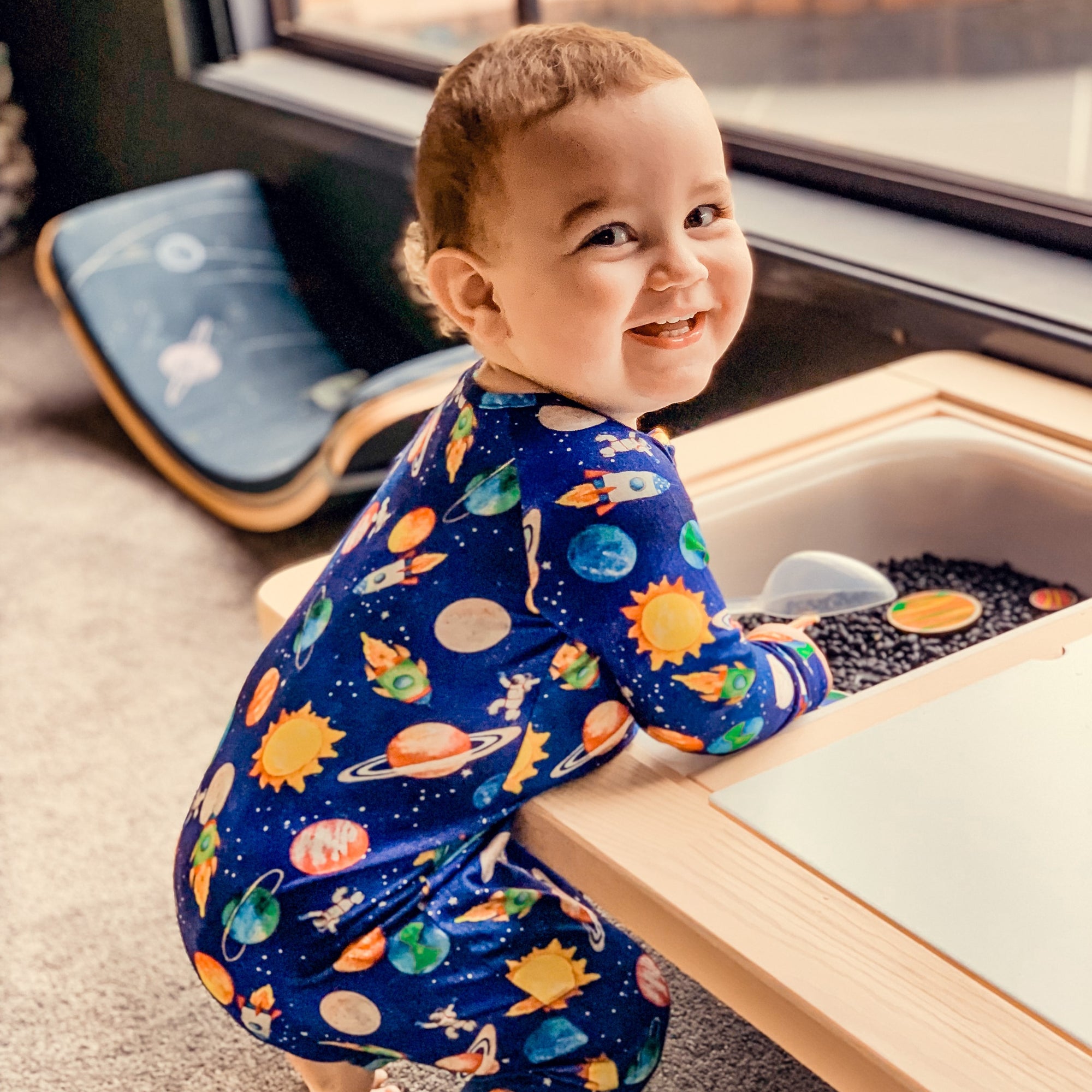 Bamboo Romper (Bootysuit) 3.0 | Blast Off - Long and Short Sleeved - Monarch