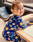 Bamboo Romper (Bootysuit) 3.0 | Blast Off - Long and Short Sleeved - Monarch