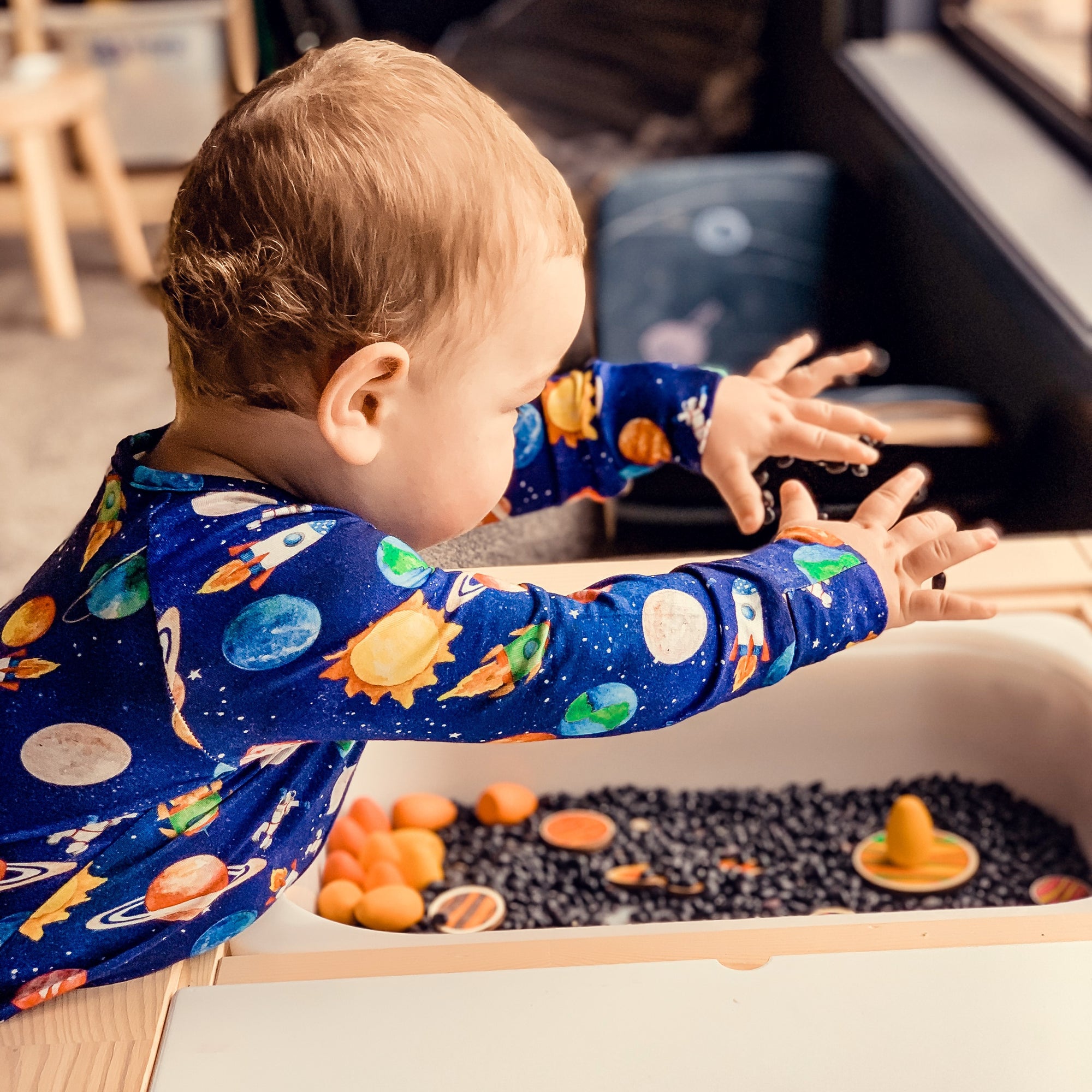 Bamboo Romper (Bootysuit) 3.0 | Blast Off - Long and Short Sleeved - Monarch