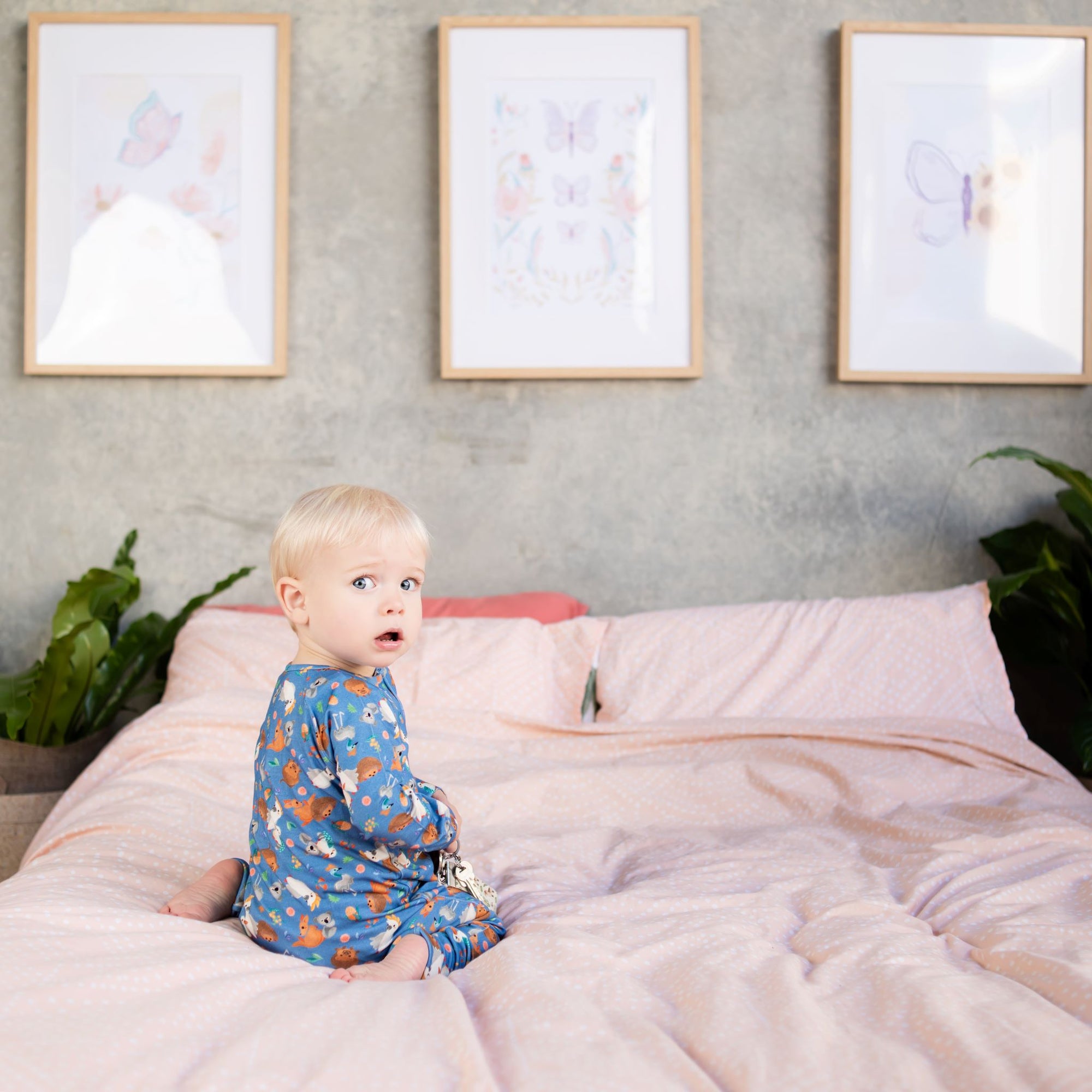 Bamboo Romper (Bootysuit) 3.0 | True Blue - Monarch