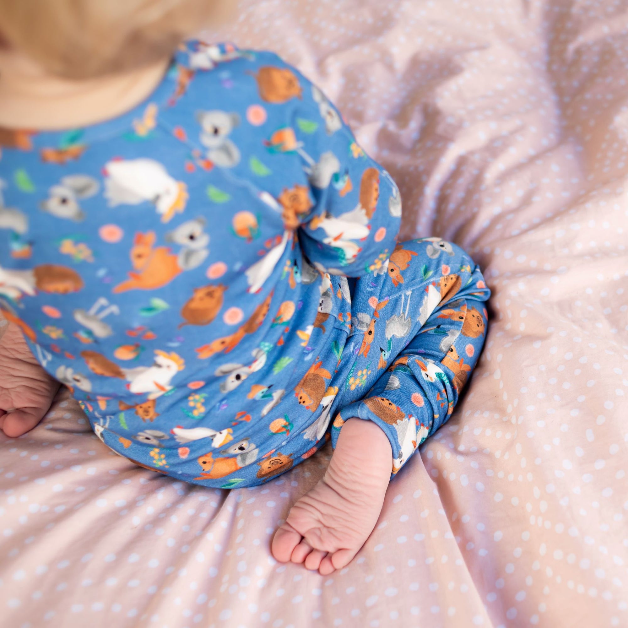 Bamboo Romper (Bootysuit) 3.0 | True Blue - Monarch