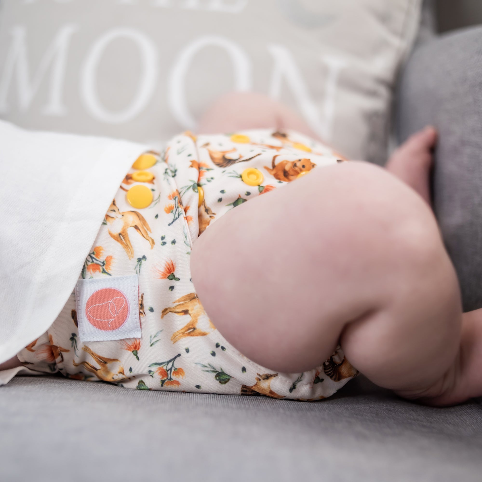 Classic Reusable Cloth Nappy 2.0 | Bush Buddies - Monarch