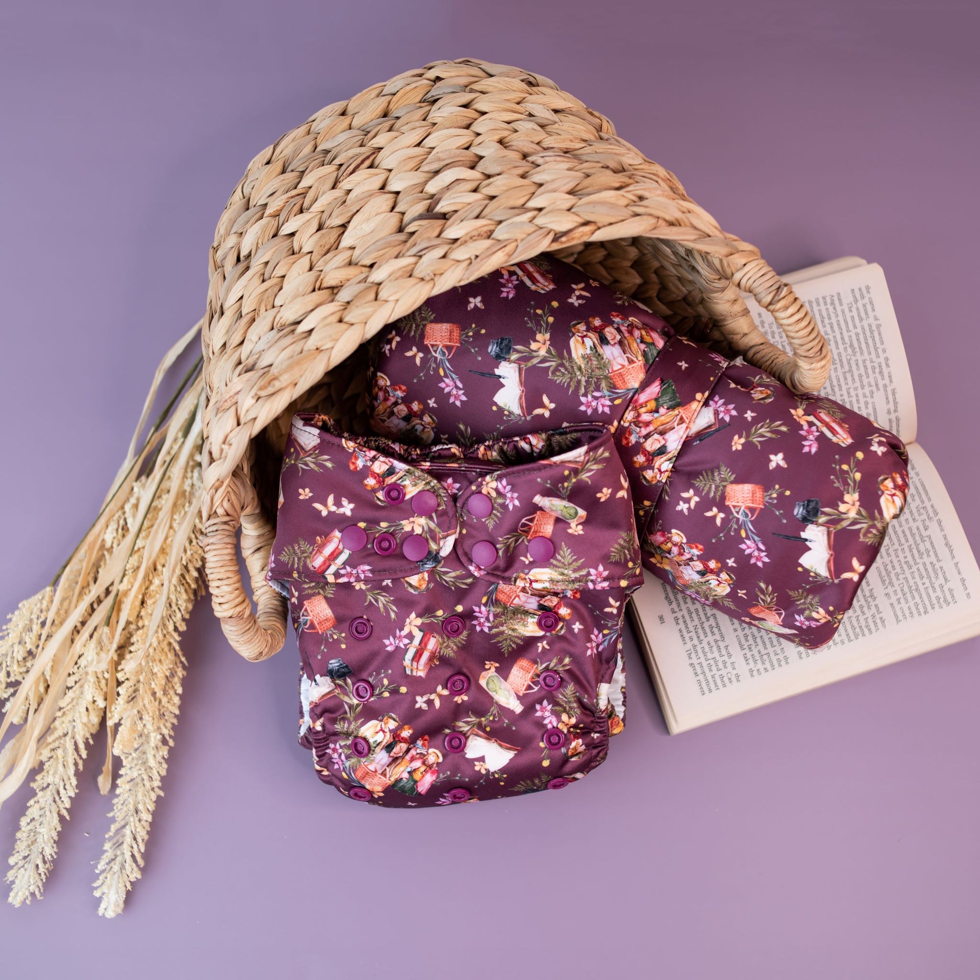 Ultimate Wipeable Cloth Nappy | The March Sisters - Monarch