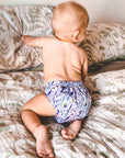 Classic Reusable Cloth Nappy 1.0 | Purple Reign - Monarch