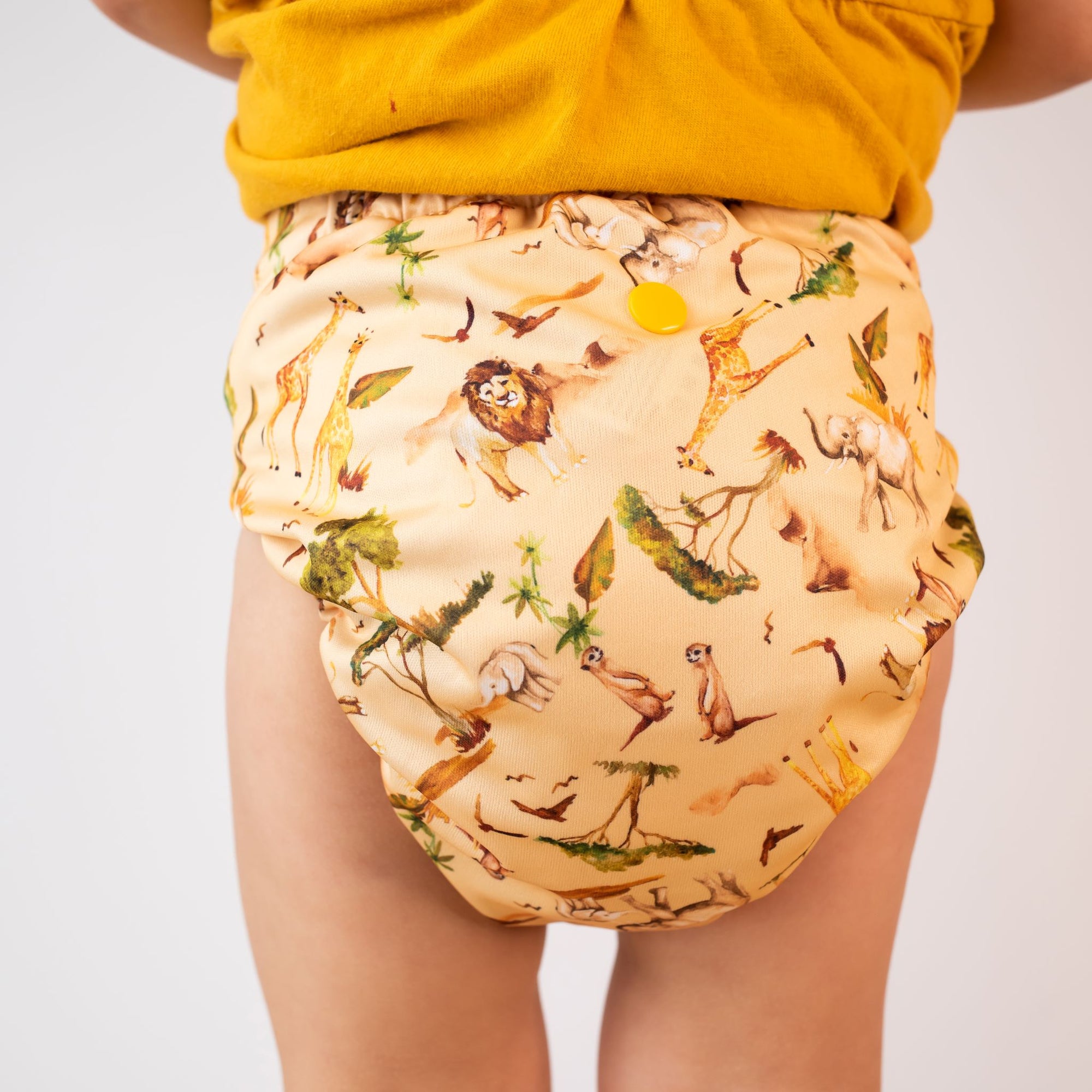Classic Reusable Cloth Nappy 2.0 | Wild At Heart - Monarch