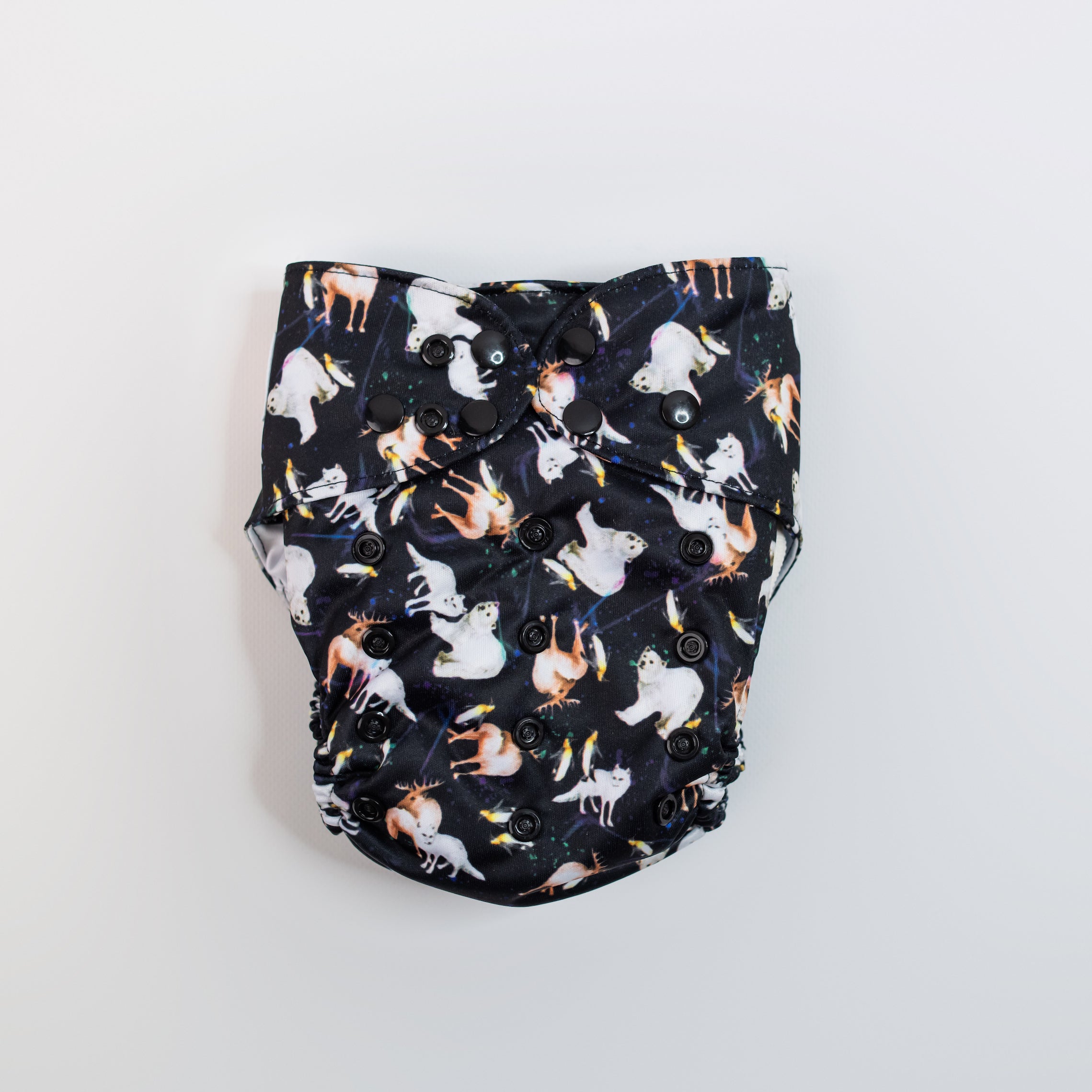 Ultimate Wipeable Cloth Nappy | Disco Bears (Nap Edition) - Monarch