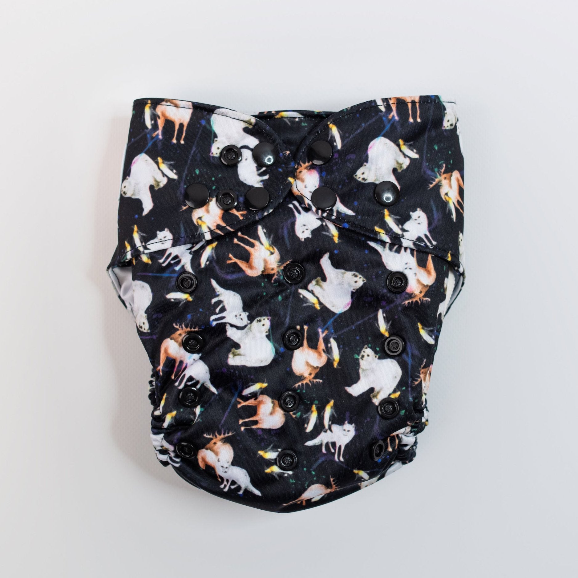 Ultimate Wipeable Cloth Nappy | Disco Bears (Nap Edition) - Monarch