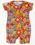 Bamboo Romper (Bootysuit) 3.0 | Ellie Whittaker - Sunburst Country - Short Sleeved - Monarch