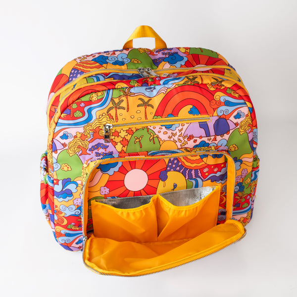 The Weekender Backpack | Ellie Whittaker - Sunburst Country - Monarch